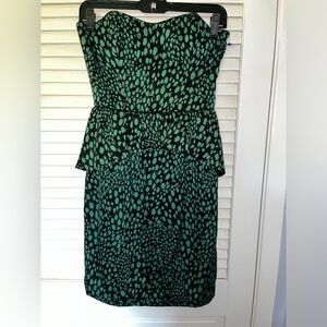 Corey Lynn Calter Green Print Dress